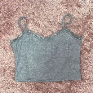 shein grey tank